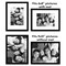 Americanflat Picture Frame Set with Mat - Set of 5 - Photo Frame Set of Five for Wall Display - Plexiglass Cover - Hanging Hardware